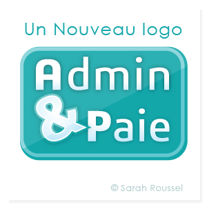 Nouveau logo pour Admin et paie par Sarah Roussel