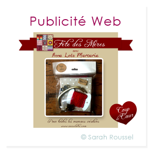 Pub facebook avec Sarah Roussel