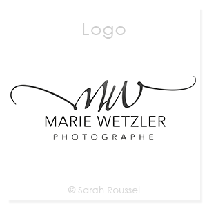 Logo type signature pour une photographe corporate