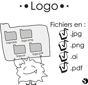 Tout les fichiers à avoir pour son logo