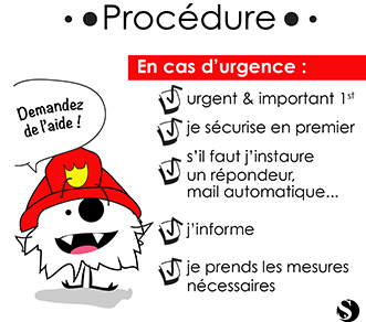 Mettre en place une procédure d'urgence