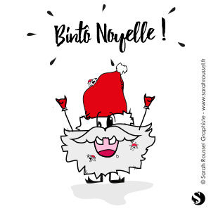 Illustration vilain lutin de noël