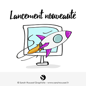 Création de visuel de lancement produit ou nouveauté