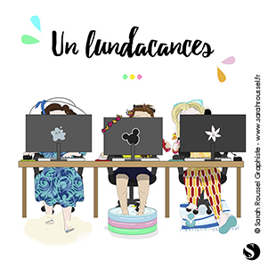 Illustration pour départ en vacances