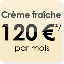 Offre crème d'entretien du site internet