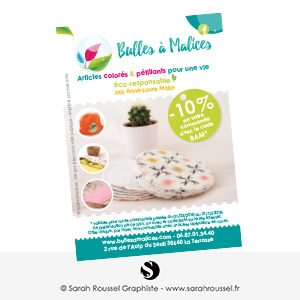 Flyer promotion de produits éco-responsables