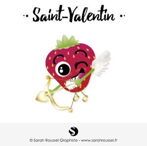 Création de visuel pour la Saint-Valentin