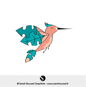 Illustration d'un colibri pour ateliers en entreprise