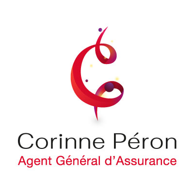 Création logo Corinne Péron, Agent Général d'Assurance à Ju