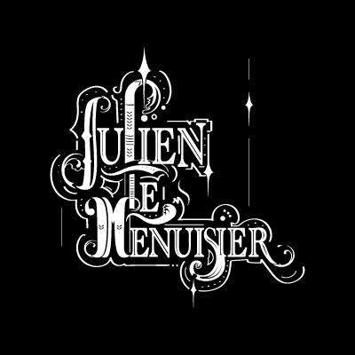 Création du logo Julien le menuisier, menuisier en Essonne