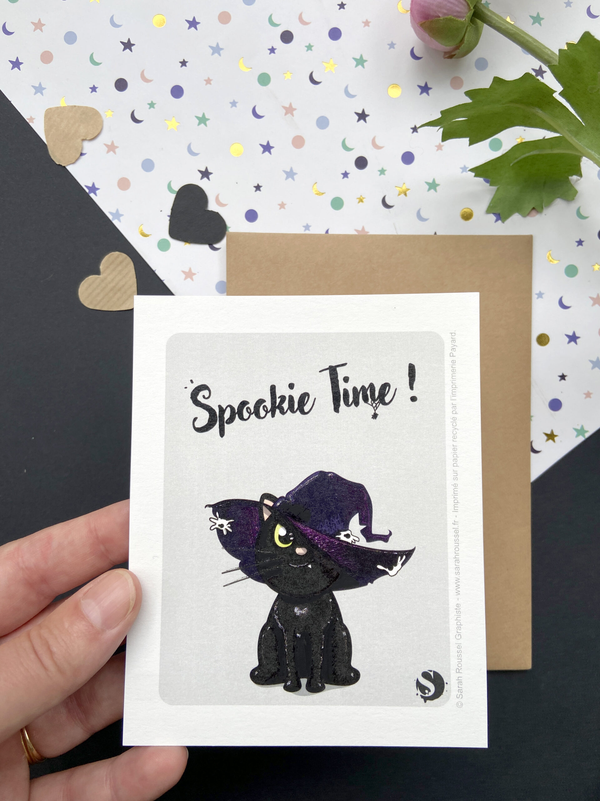 Carte postale Spookie Time Carte postale Spookie Time